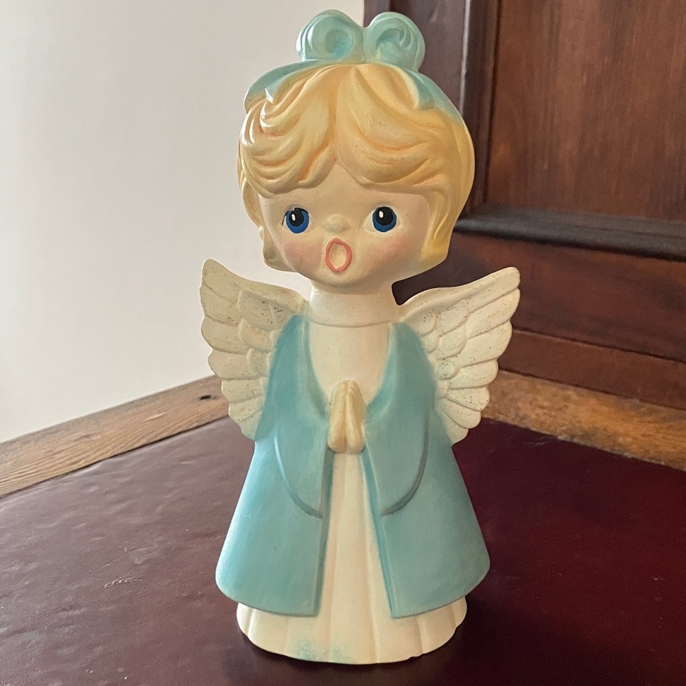 Christmas Vintage Ceramic Angel
